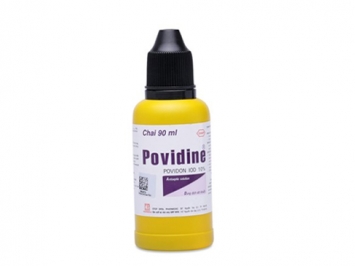 Cách dùng thuốc sát trùng Povidone iod khi bị xước da, vết thương hở chảy máu